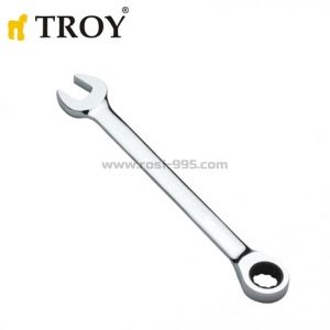 Ключ звездогаечен с тресчотка 10 мм / TROY 21710 /